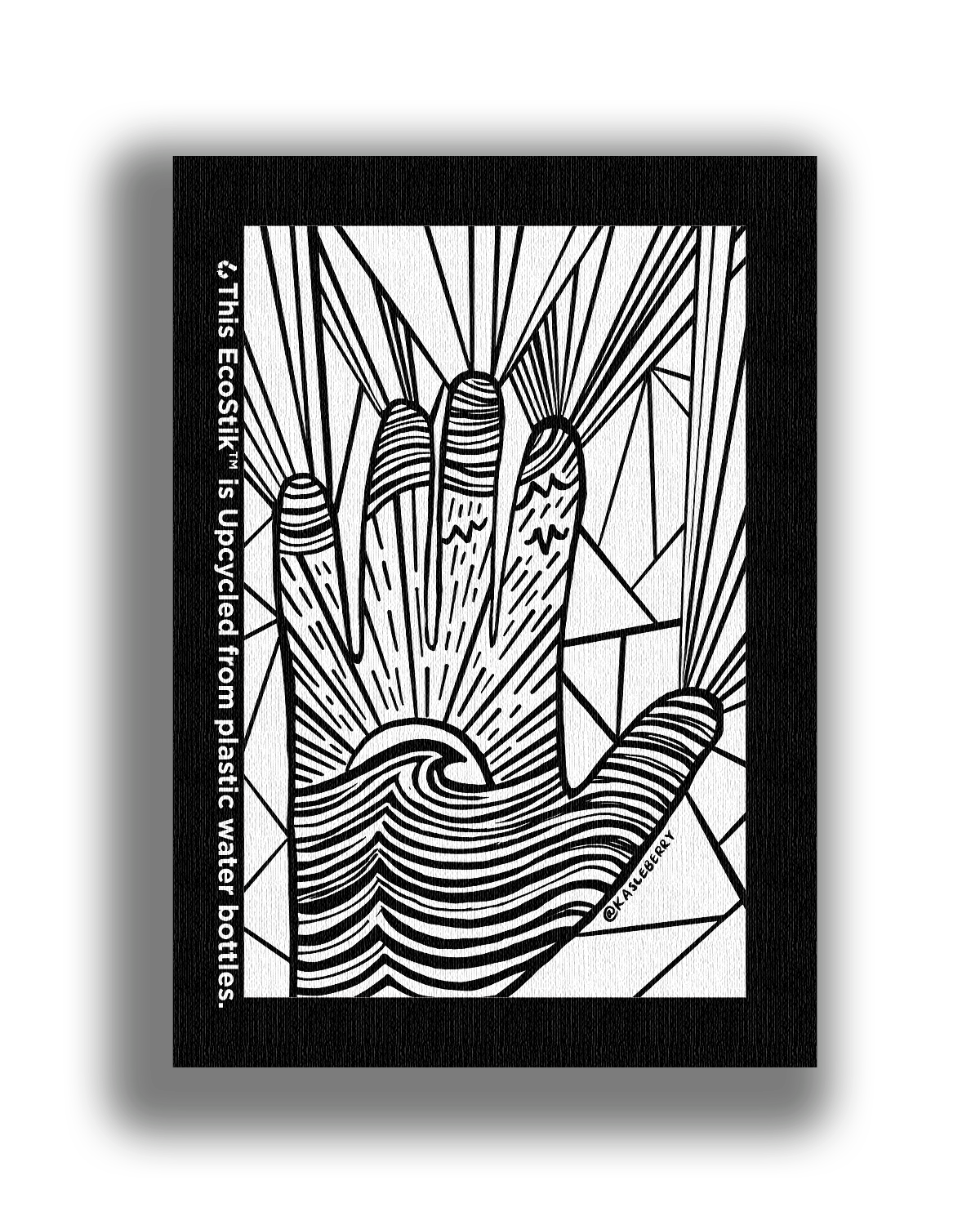 2" x 3" Majestic Hand Coloring EcoStiks® Sticker Patches - Retail