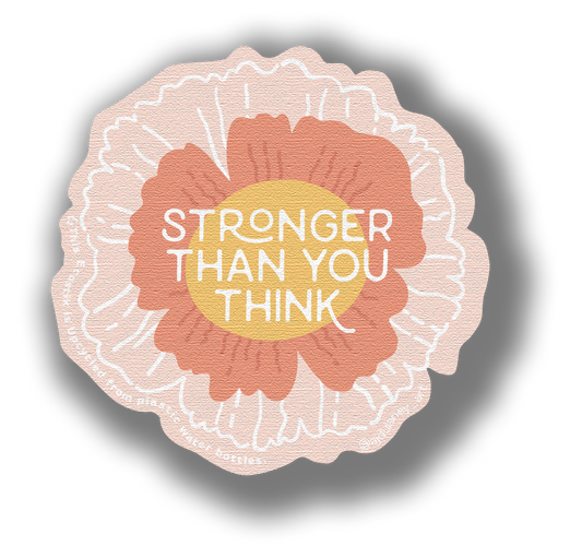 3" x 3" Stronger Than You Think EcoStiks Patches