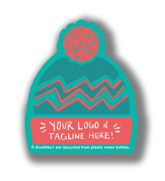 3" x 3" Customize your Holiday EcoStiks® Sticker Patches- Retail