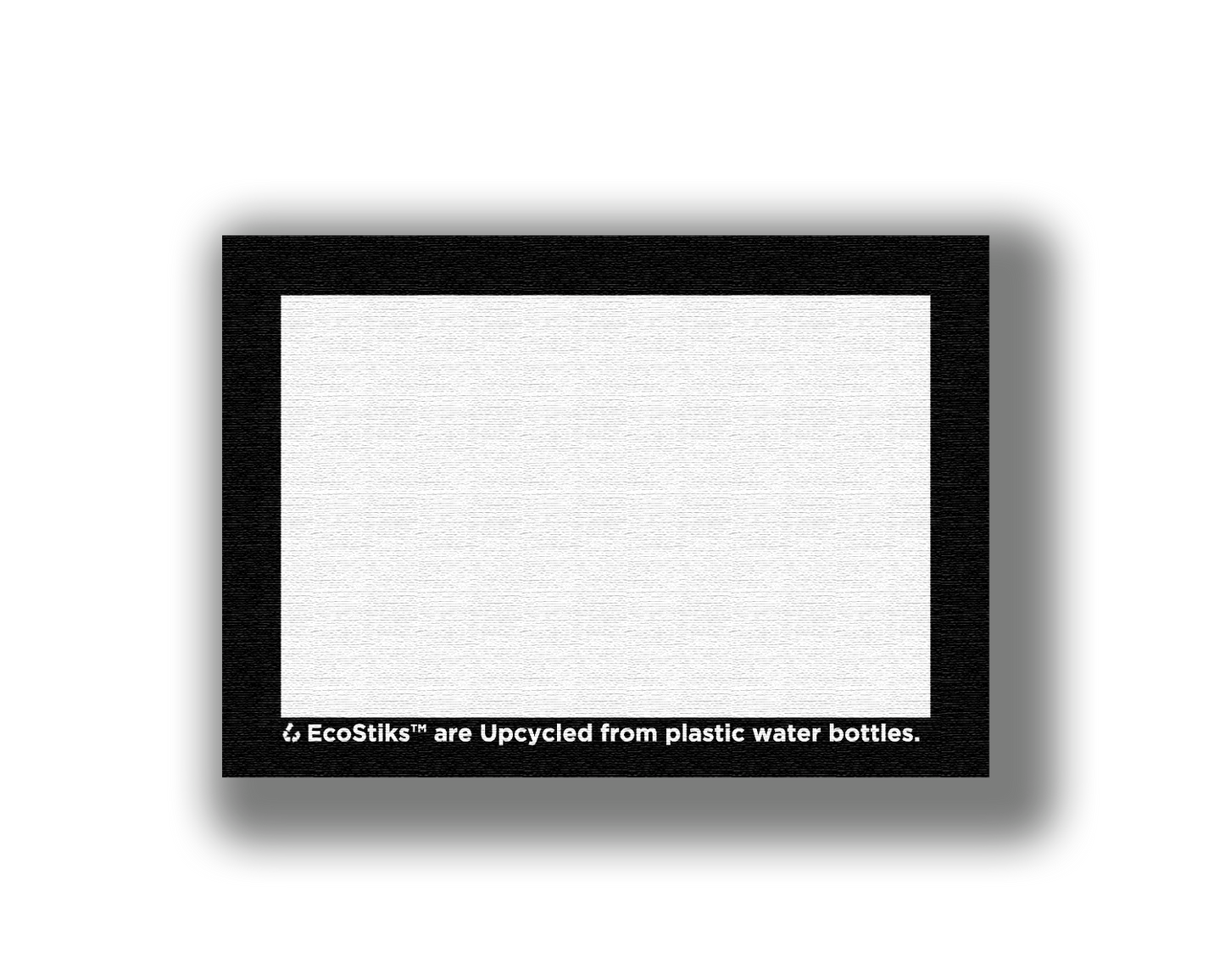 3" x 2" Blank Canvas Rectangle EcoStiks® Sticker Patches - Retail
