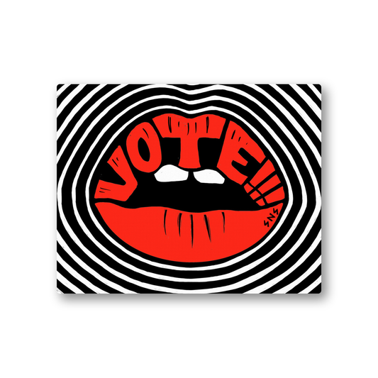 2" x 3" Vote Vibes EcoStiks® Sticker Patches