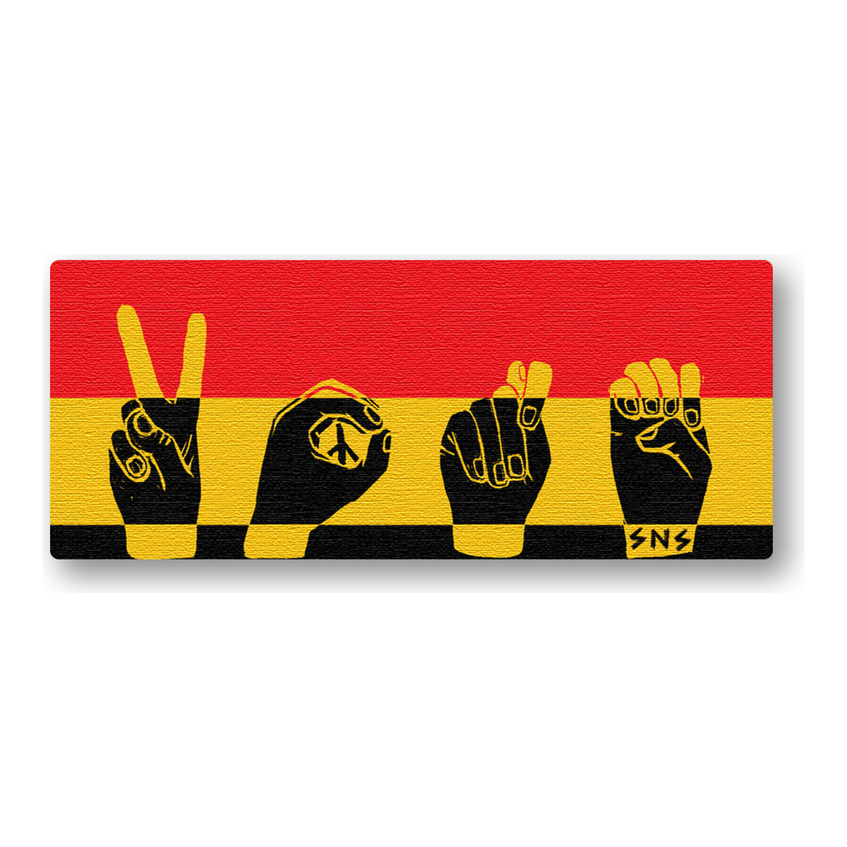 2" x 3" Vote Sign EcoStiks® Sticker Patches